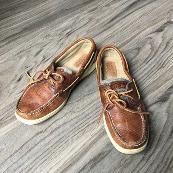 Sperry‎ top sider classic leather boat loafers flat - Picture 4 of 5